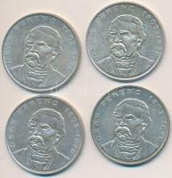 1994. 200Ft Ag "Deák" (4x) T:2-,3