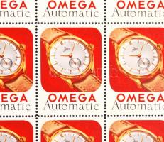 Cca 1950 Omega Automata karóra 4x5-ös levélzáró ív