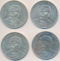 1994. 200Ft Ag "Deák" (4x) T:2-,3