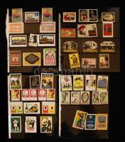52 db különböző háború előtti levélzáró / 52 poster stamps