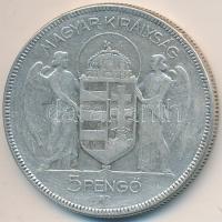 1930. 5P Ag "Horthy-jobbra" T:3
Adamo P8
