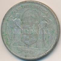 1930. 5P Ag "Horthy-jobbra" T:3
Adamo P8