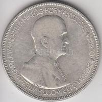 1930. 5P Ag &quot;Horthy-jobbra&quot; T:3 &lt;br/&gt;Adamo P8