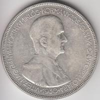 1930. 5P Ag &quot;Horthy-jobbra&quot; T:3 &lt;br/&gt;Adamo P8