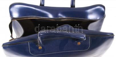 Malévos kézitáska, műbőr, 38×40 cm