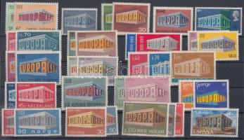 Europa CEPT 22 diff. countries, 42 diff. stamps, Europa CEPT 22 klf ország 42 klf bélyeg