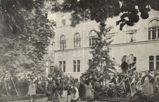 Temesvár, Józsefváros, Iskolanővérek intézete / boarding school, garden