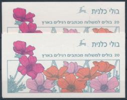 Rózsák 2 db bélyegfüzet Roses 2 stamp-booklets