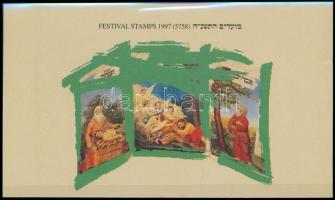 Jewish festival stamp-booklet, Zsidó fesztivál bélyegfüzet