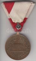 1898. "Jubileumi Emlékérem Fegyveres Erő Számára / Signum memoriae (AVSTR)" Br érem polgár...