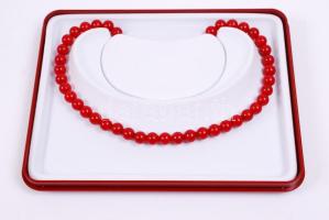 Korall nyakék állítható kapoccsal / coral necklace