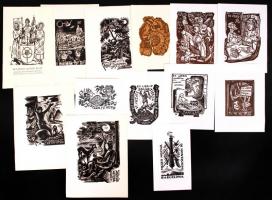 40 db klf ex libris, benne több erotikus is