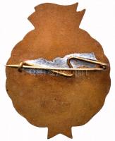 ~1960. "Kohászat Kiváló Dolgozója" zománcozott kitüntető jelvény T:1-