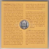 2009. 5Ft-200Ft "Haydn" 6klf darabból álló forgalmi érme sor + "Joseph Haydn" Ag...