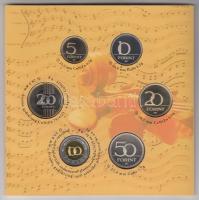 2009. 5Ft-200Ft "Haydn" 6klf darabból álló forgalmi érme sor + "Joseph Haydn" Ag...