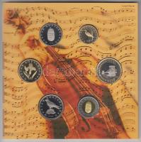 2009. 5Ft-200Ft "Haydn" 6klf darabból álló forgalmi érme sor + "Joseph Haydn" Ag...