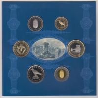 2009. 5Ft-200Ft "Lánchíd" 6klf darabból álló forgalmi érme sor dísztokban T:PP Csak 5000db...