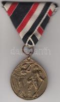 Németország/ Weimari Köztársaság 1921. "Német Háborús Emlékérem" Br kitüntetés, függesztők...