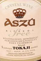 1990 Alkoholmentesített édes fehér 5 puttonyos Tokaji Aszú, bontatlan /
vintage wine