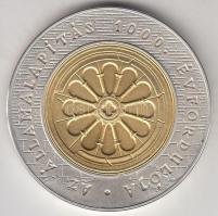 1999. 3000Ft Ag "Államalapítás 1000. évfordulója" T:BU Csak 5000db!