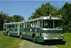 12 db modern, autóbusz motívumlap / 12 modern autobus postcards