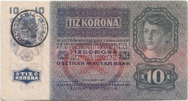 1915. 10K román körbélyegzővel T:II