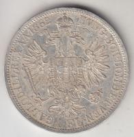 Ausztria 1862A 1Fl Ag &quot;Ferenc József&quot; T:2 &lt;br/&gt;Austria 1862A 1 Florin Ag &quot;Franz Josef&quot; C:XF &lt;br/&gt;Krause KM#2219