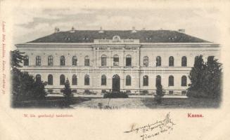 Kassa, Gazdasági tanintézet; László Béla kiadása / school