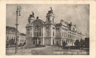 Kolozsvár, Nemzeti Színház &#039;vissza&#039; So. Stpl / theatre