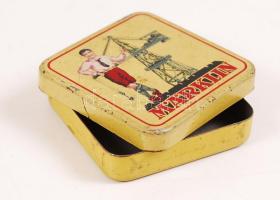 Marklin fém dobozka, 6×6 cm