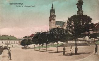 Körmöcbánya, Főtér, pénzverő / main square, royal mint (pinhole)