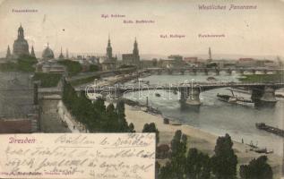 Dresden westliches Panorama / Western panorama (b)