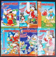 Több mint 20 db Donald Kacsa magazin, kisebb gyűrődéssel, szakadással