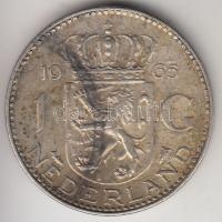 Hollandia 1965. 1G Ag &quot;Julianna&quot; T:2 &lt;br/&gt;Netherlands 1965. 1 Gulden Ag &quot;Julianna&quot; C:XF