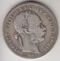 1881KB 1Ft Ag "Középcímer" T:3
Adamo M15