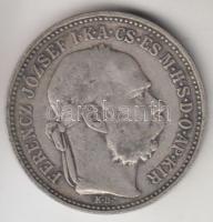 1892. 1K Ag "Ferenc József" T:2-,3