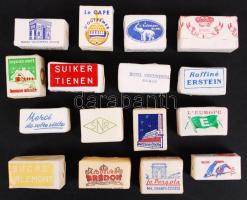 Hatalmas cukorka-gyűjtemény több száz darab különféle  / Large collection of coffe-sugars  many hund...