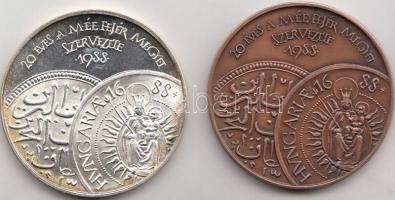 Fritz Mihály (1947-) / Szabó Géza (1939-) 1988. "MÉE Székesfehérvár - Török kivonulásának 300. ...