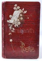 cca 1903-1904 Emlékkönyv, külsején díszítéssel, elejében litho képpel, belsejében versekkel, rajzokk...