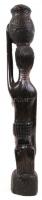 Afrikai nemesfa törzsi akt szobor / African tribal nude 50 cm