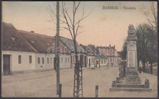 Zdánice, square, monument (wet damage)