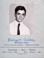 cca 1970-1985 3 db magyar és külföldi útlevél / 3 passports