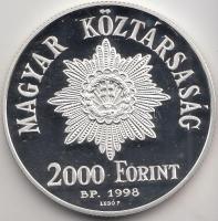 1998. 2000Ft Ag "1848-49. forradalom és szabadságharc 150. évfordulója" szign.: Lebó F T:P...