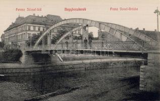 Zrenjanin, Franz Joseph bridge, Nagybecskerek, Ferenc József híd