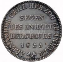 Német Államok / Anhalt-Bernburg 1855A 1 Tallér Ag (22.31g) T:2
German States / Anhlat-Bernburg 1855A...