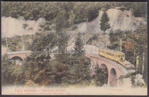 Montreux - Oberland Bernois line, railroad viaduct