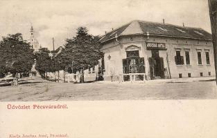 Pécsvárad Geschäft von Anschau Antal