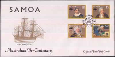 200th anniversary of the bicentenary set on FDC + block on FDC 200 éves a bicentenárium sor FDC-n + ...