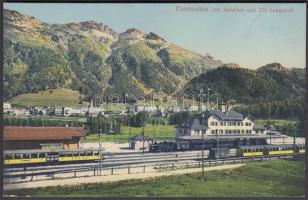 Pontresina, Bahnhof, Piz Languard / railway station