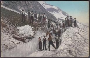 Meiringen (?) snow clearance (fl)